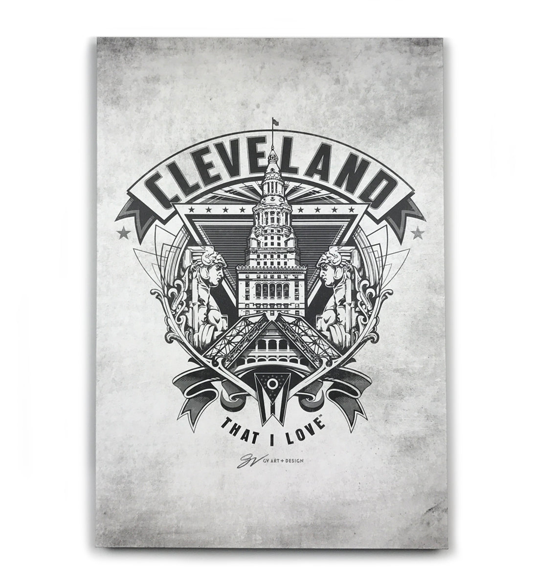 Cleveland Strong Guardian Canvas Artwork