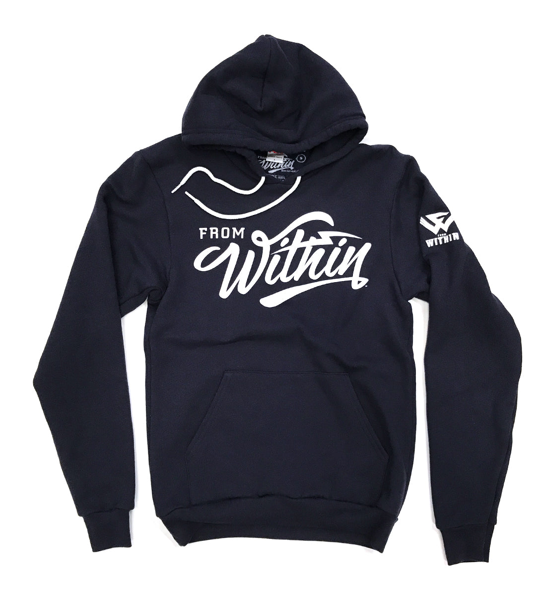 From Within Script Logo Sweatshirt - Navy