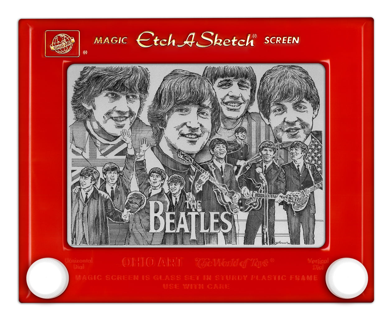 Original Beatles Etch A Sketch