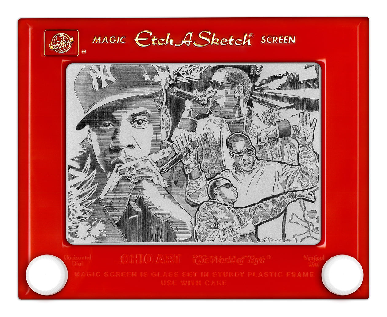 Original Jay Z Etch A Sketch - Main Image