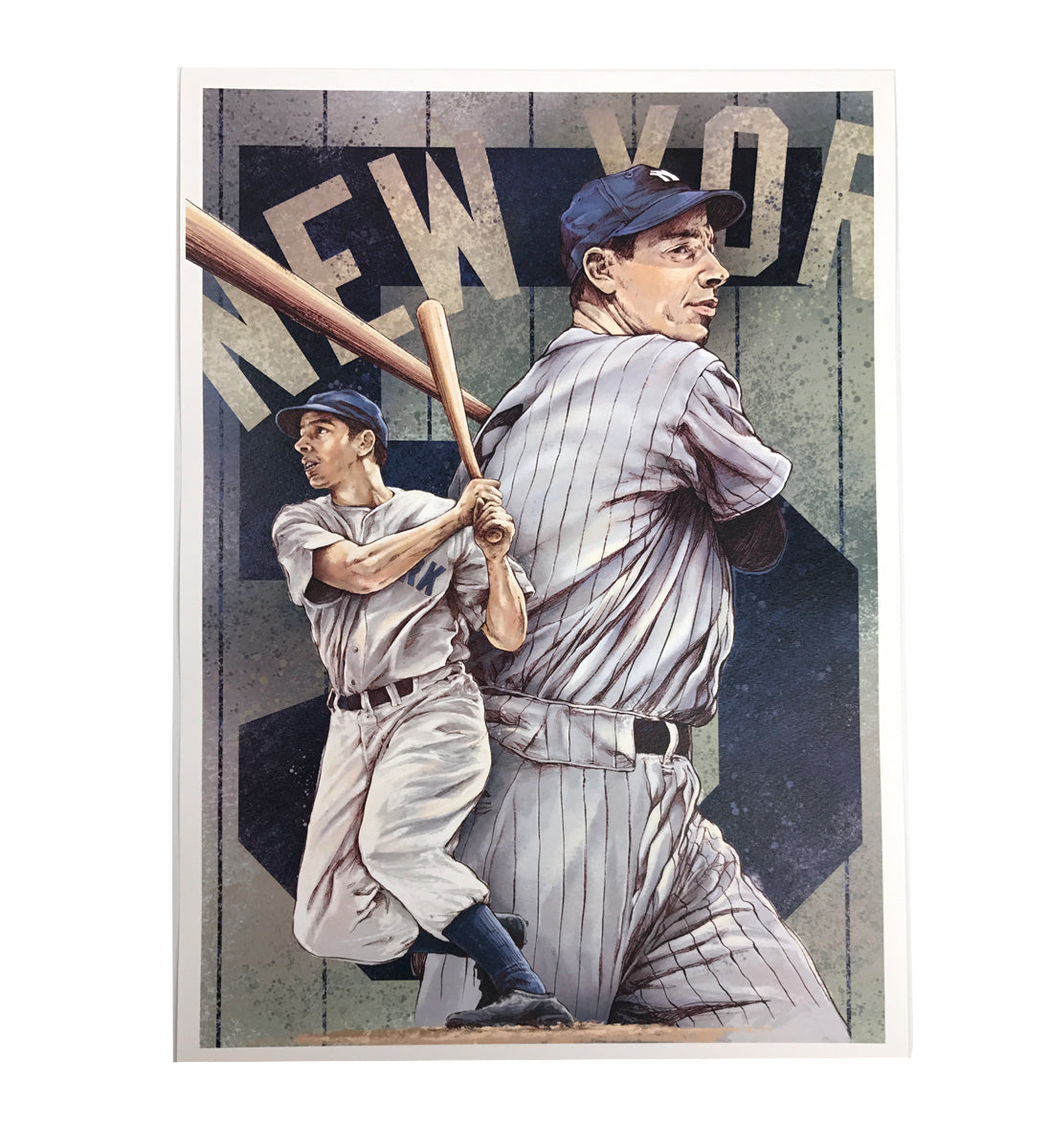 Joe DiMaggio Original Artwork Fine Art Print