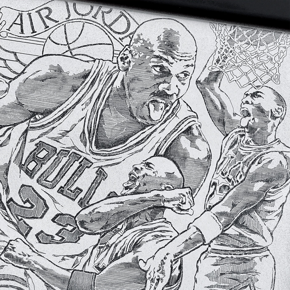 Original Michael Jordan Etch A Sketch