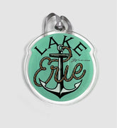 Lake Erie Anchor Clear Ornament