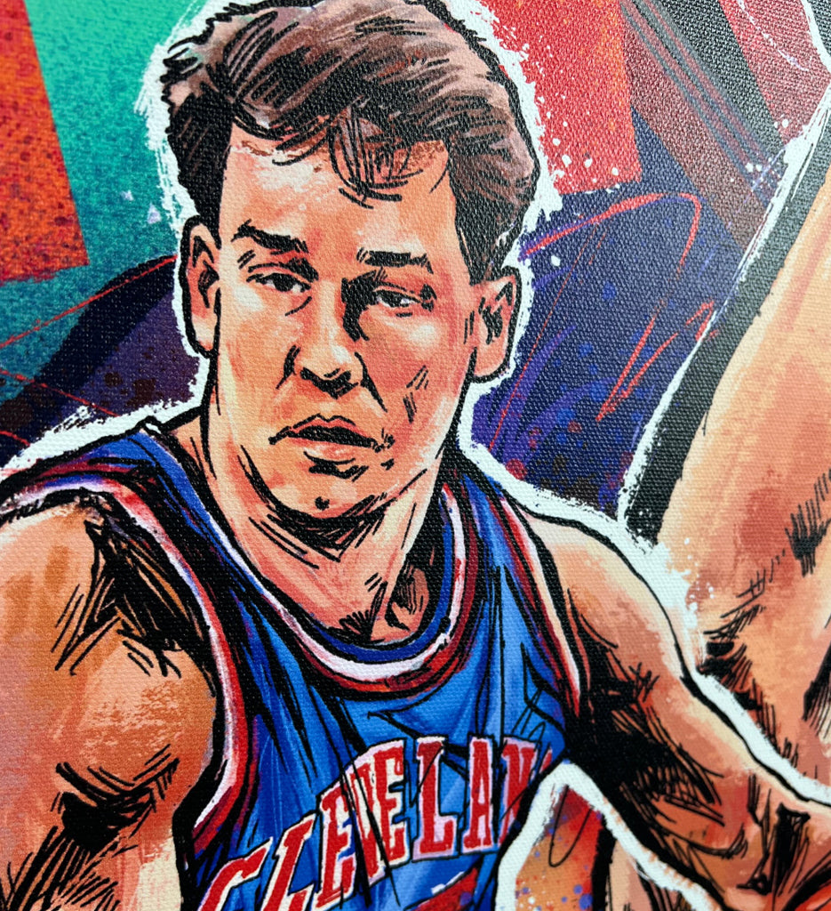 Vibrant Mark Price Artwork Canvas Print