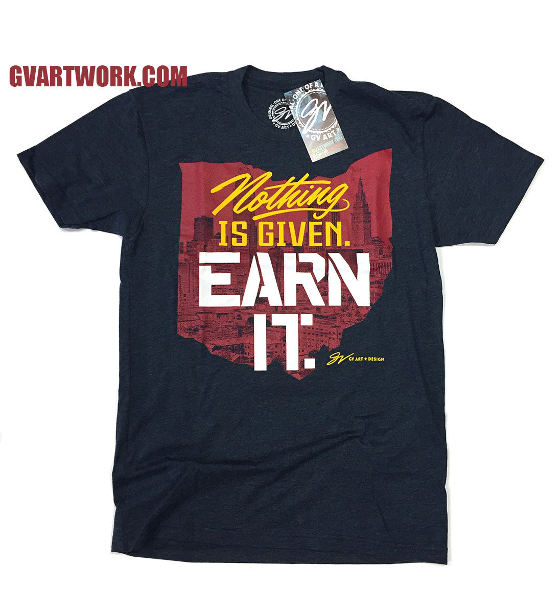 Nothing Is Given. EARN IT. T shirt