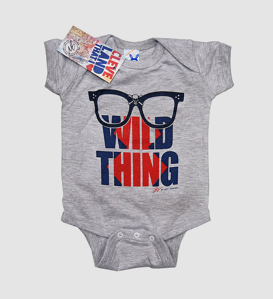 Cleveland WILD THING Onesie