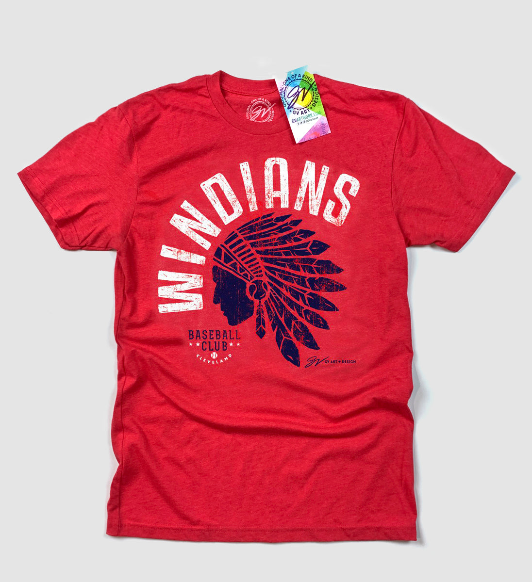 Cleveland Windians Baseball T shirt