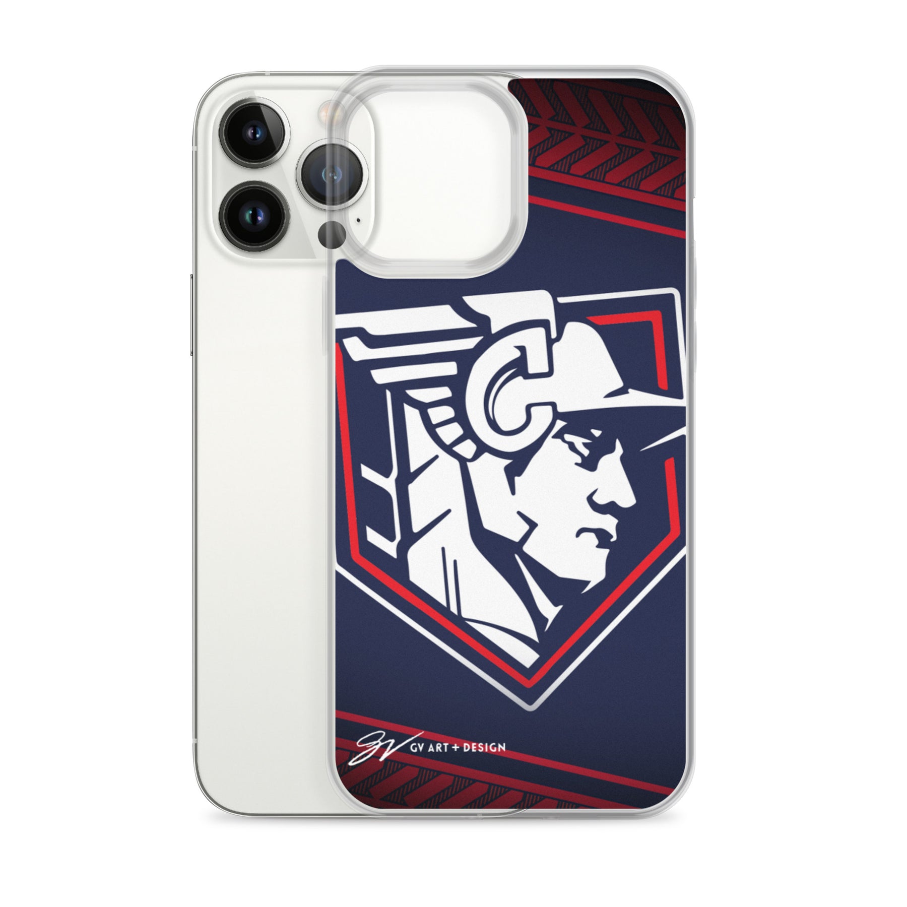 Cleveland Baseball Statue iPhone Case