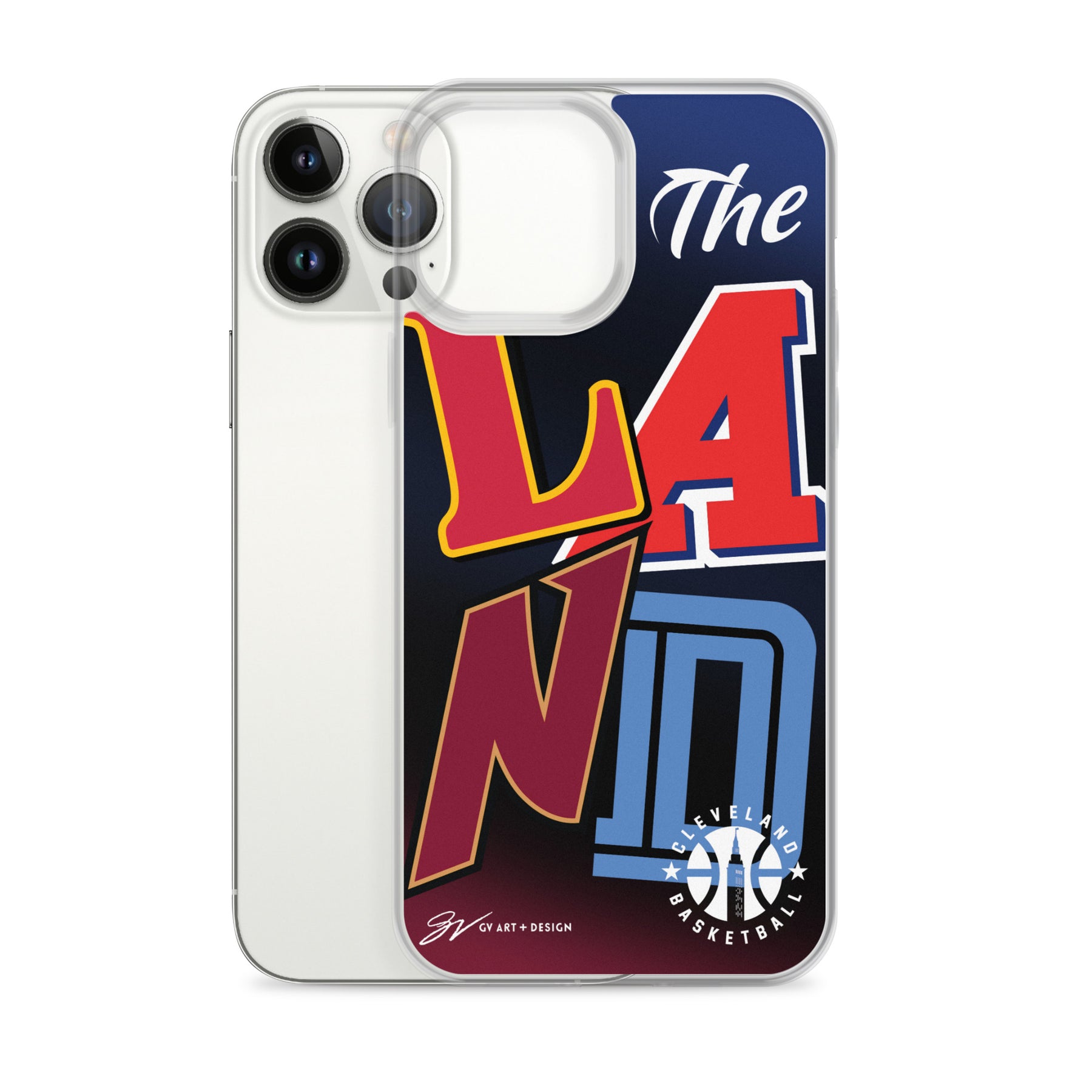 Cleveland Basketball All Eras iPhone Case