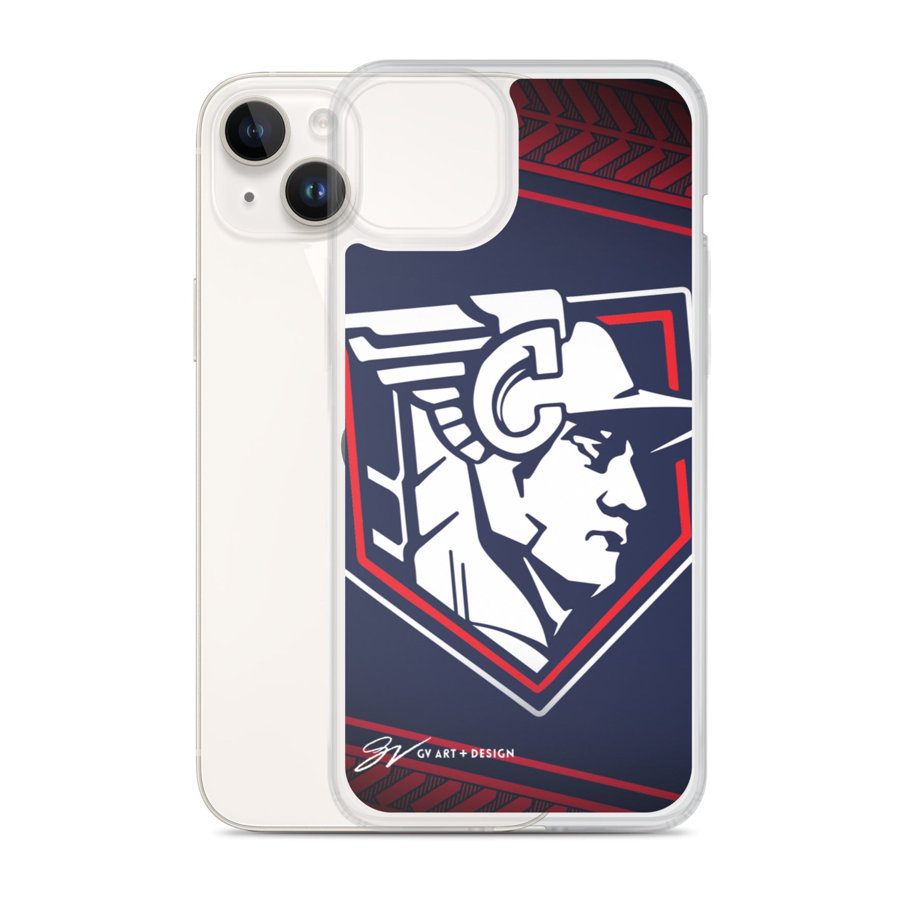 Cleveland Baseball Statue iPhone Case