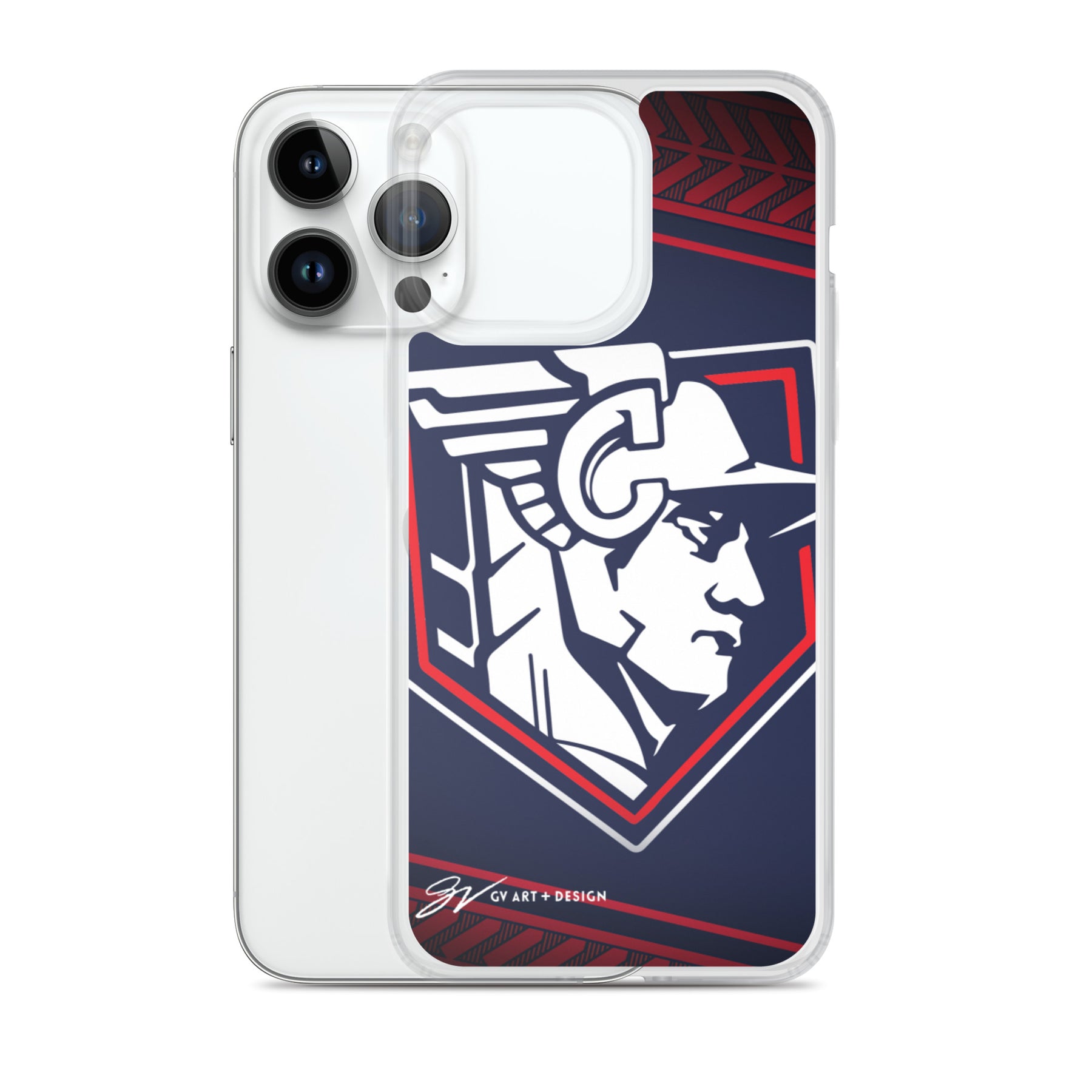 Cleveland Baseball Statue iPhone Case