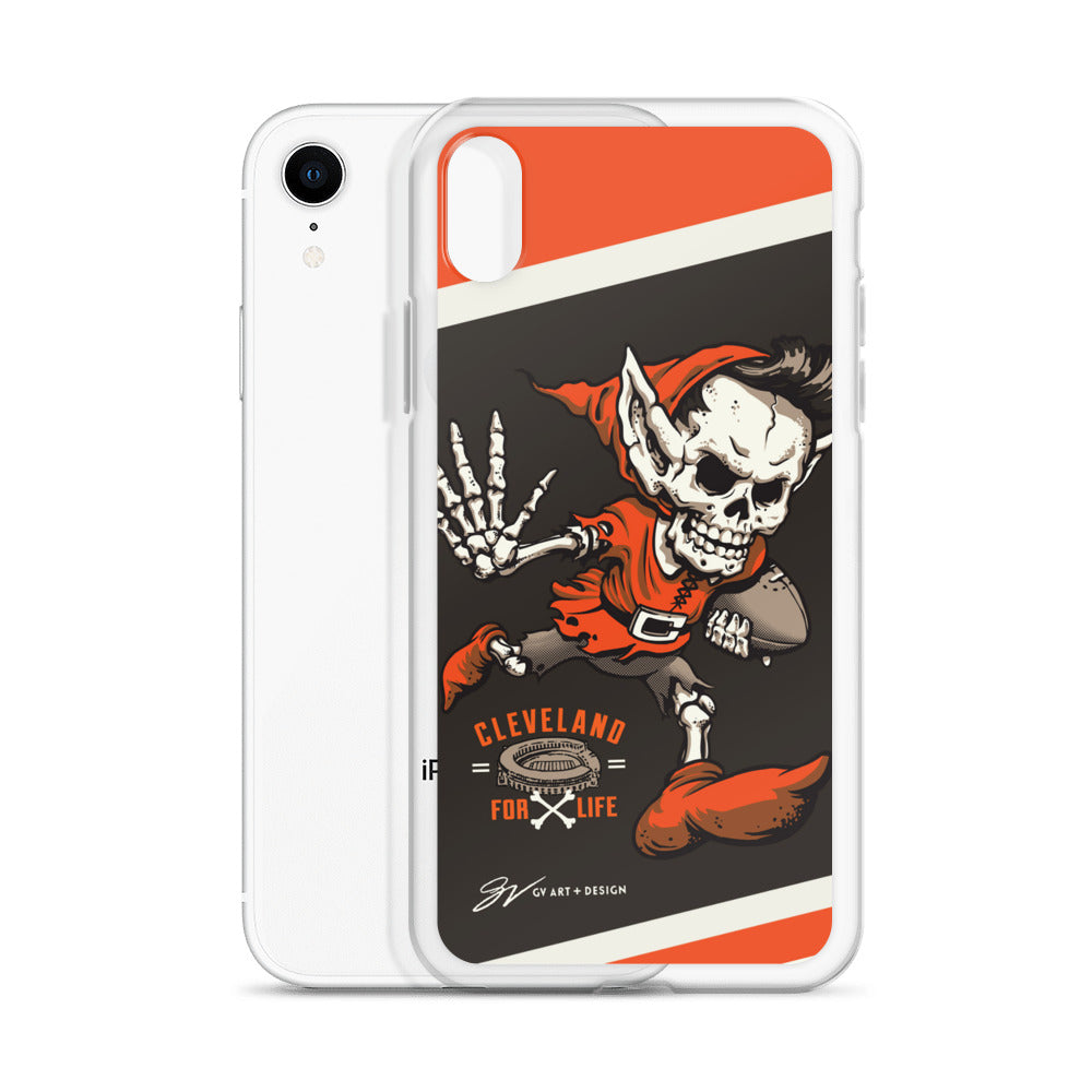 Cleveland Football For Life iPhone Case