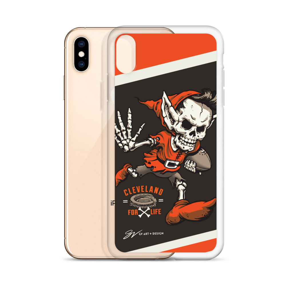 Cleveland Football For Life iPhone Case