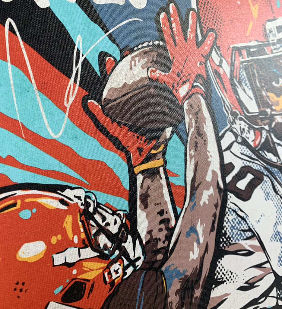 Jarvis Landry Vibrant Original Artwork