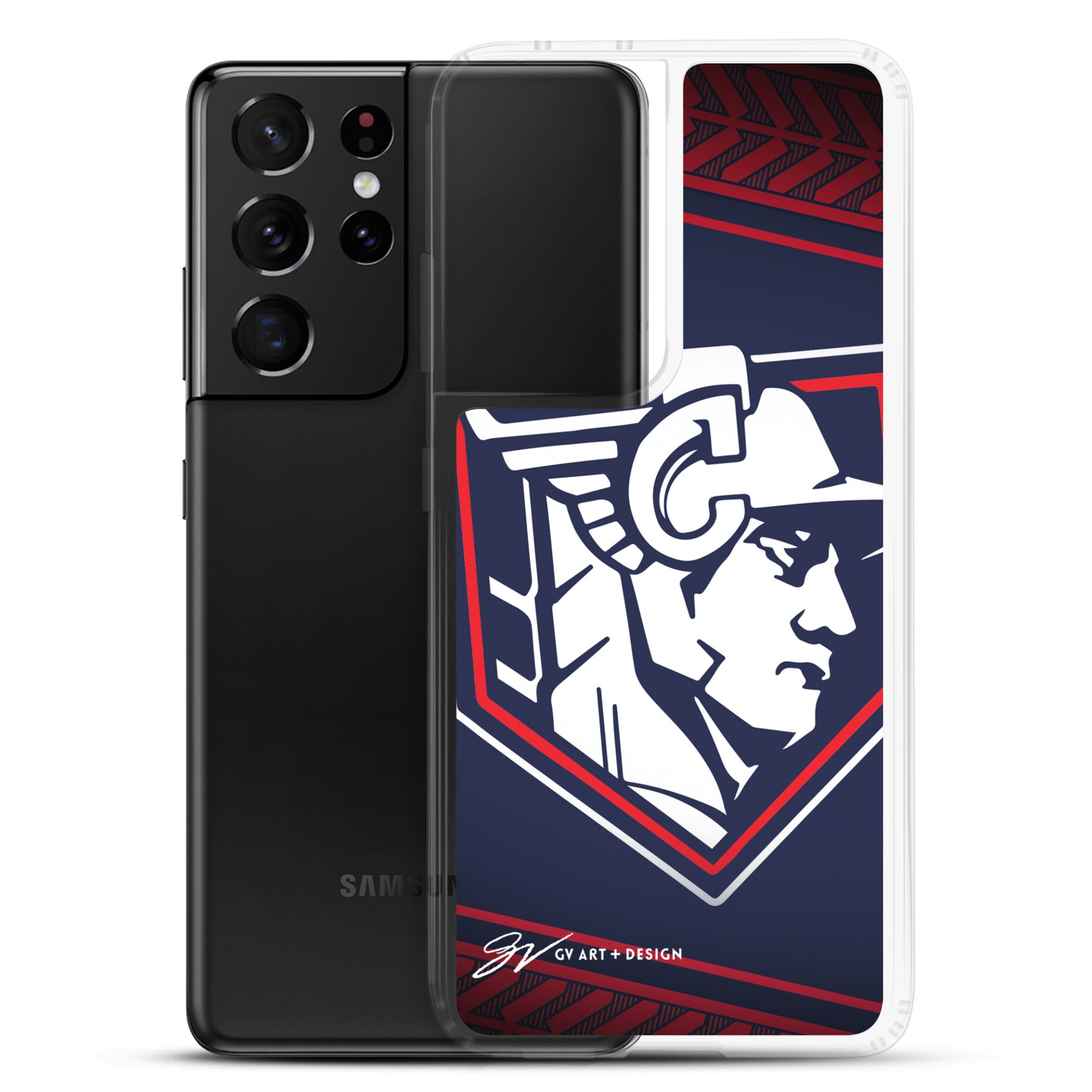 Cleveland Baseball Statue Samsung Case