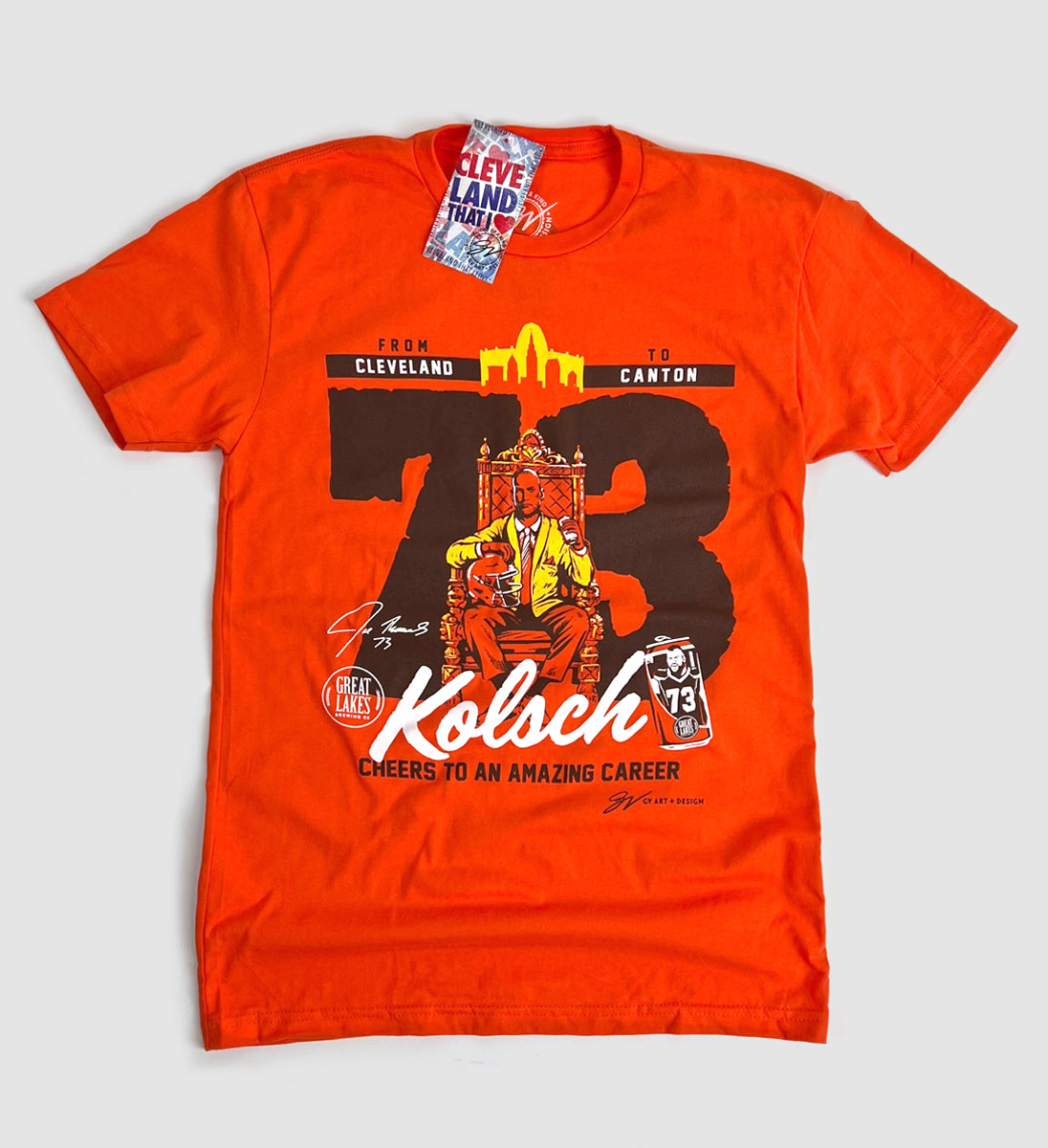 Cheers To An Amazing Career 73 Kolsch T shirt