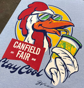 Kids Canfield Fair Rooster Lemonade T Shirt