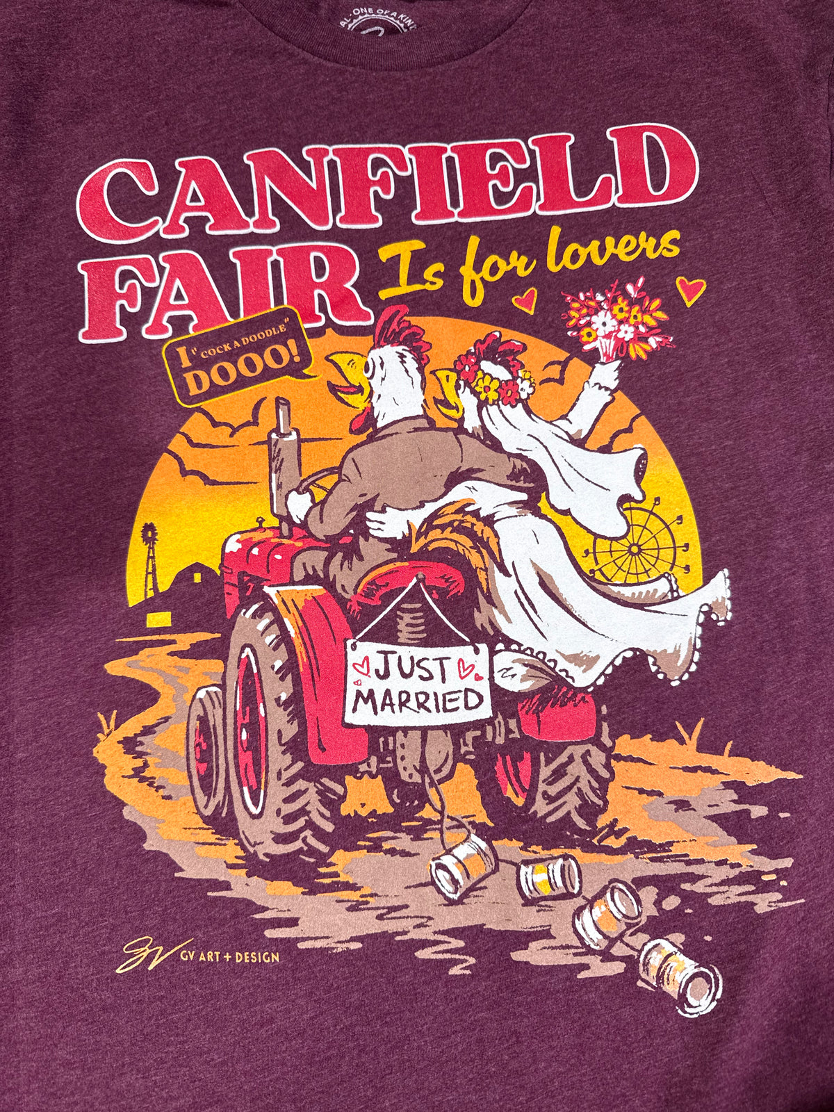 Canfield Fair Wedding T Shirt