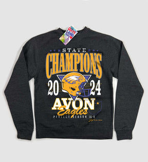 Avon Football State Champions Crew Sweatshirt