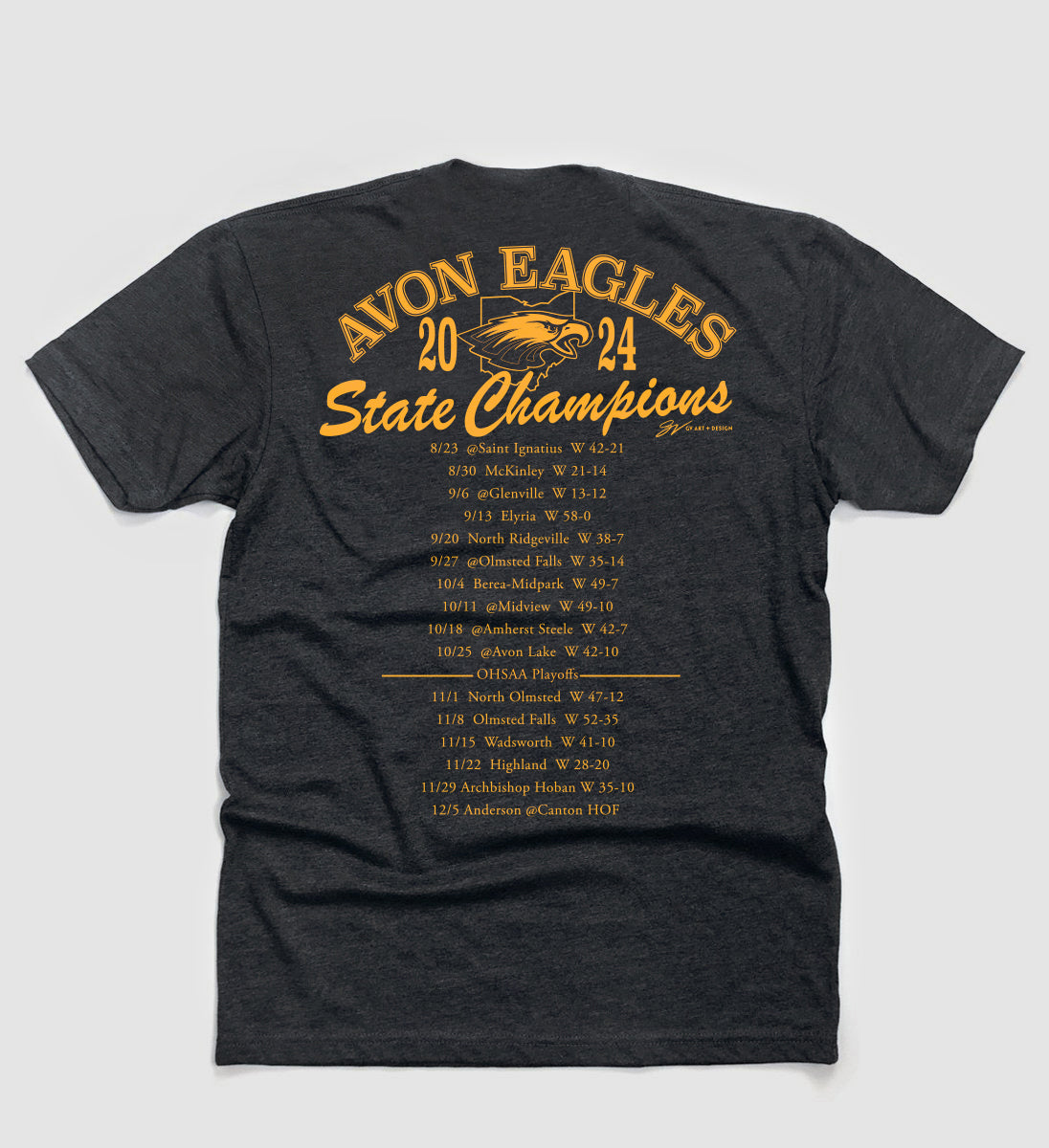 Avon Football State Champions TShirt