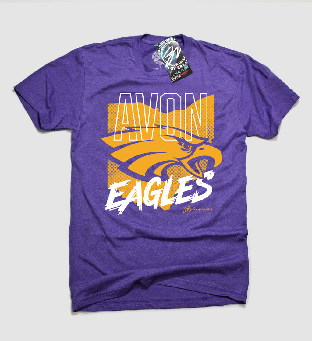 Atlantic Eagles ワッペン AvonEaglesOhioPurpleTshirt_102