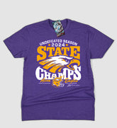 Avon Football State Champs Purple TShirt