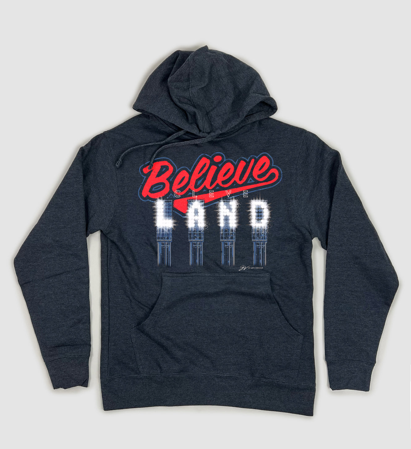 Believe LAND Baseball Hooded Sweatshirt