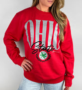 Ohio State Ivy Red Crew Neck