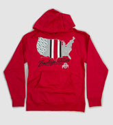Red Ohio State Buckeye Nation Sweatshirt