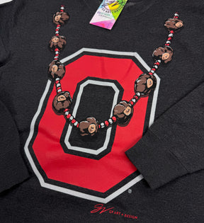 Buckeye Necklace Crew Sweatshirt