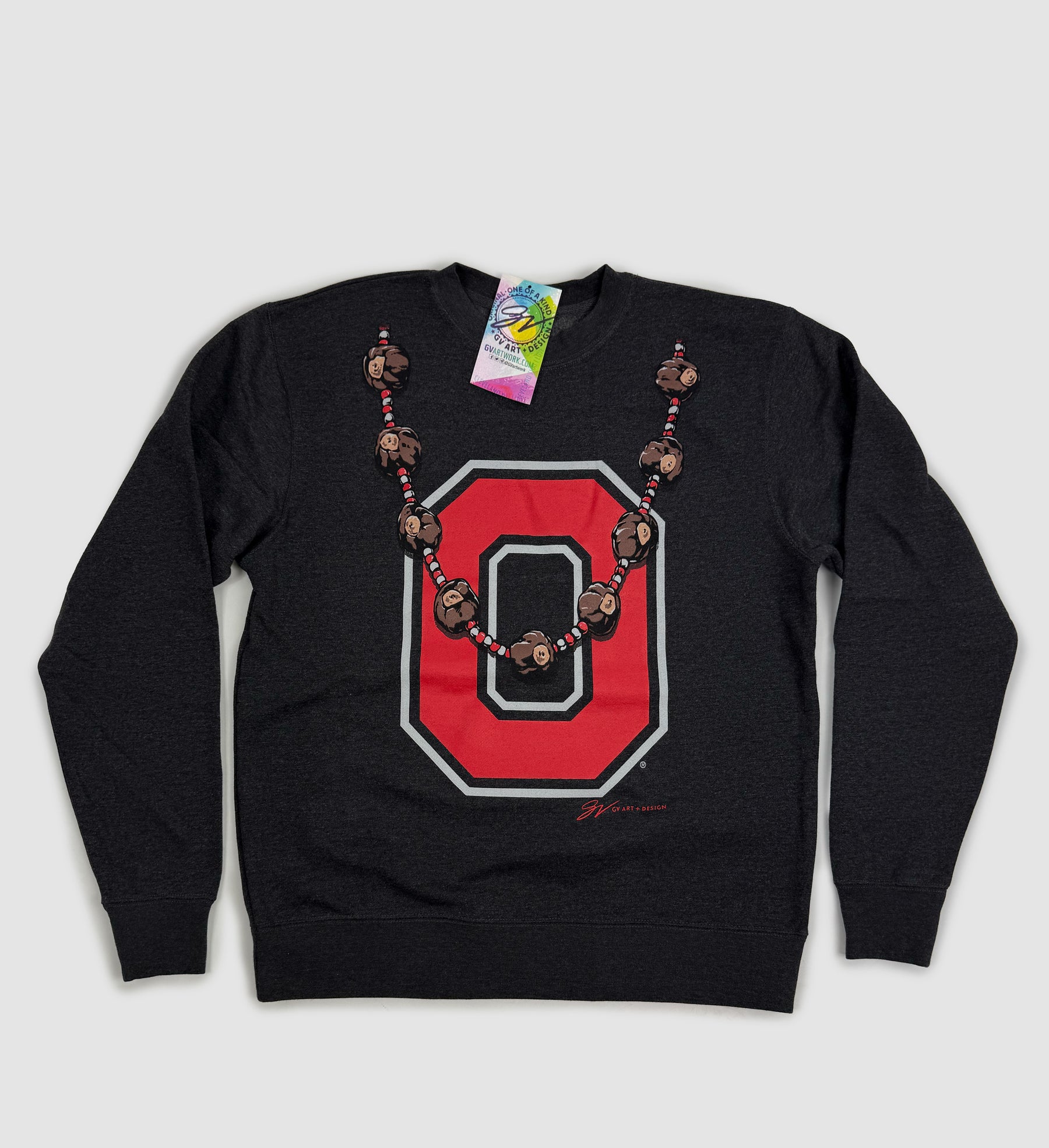 Buckeye Necklace Crew Sweatshirt