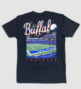 Buffalo Football Night Scene T shirt