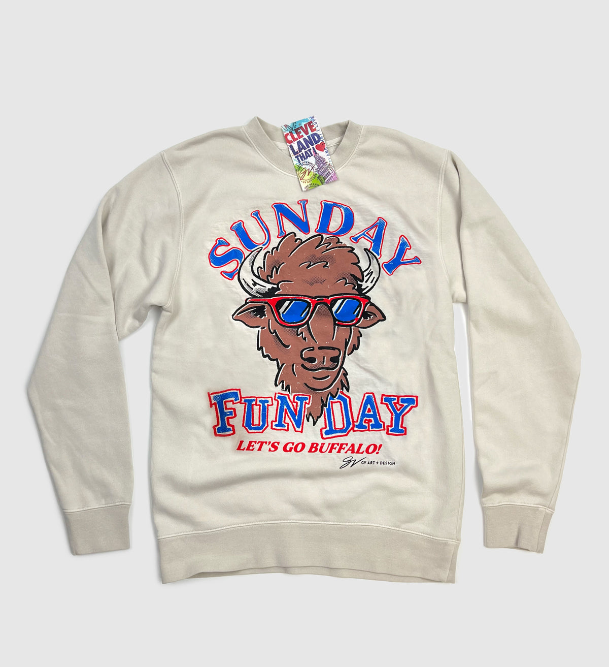 Buffalo Sunday Funday Crew Sweatshirt