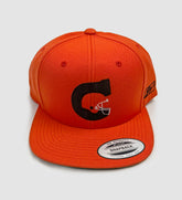 Orange C Helmet Snap Back