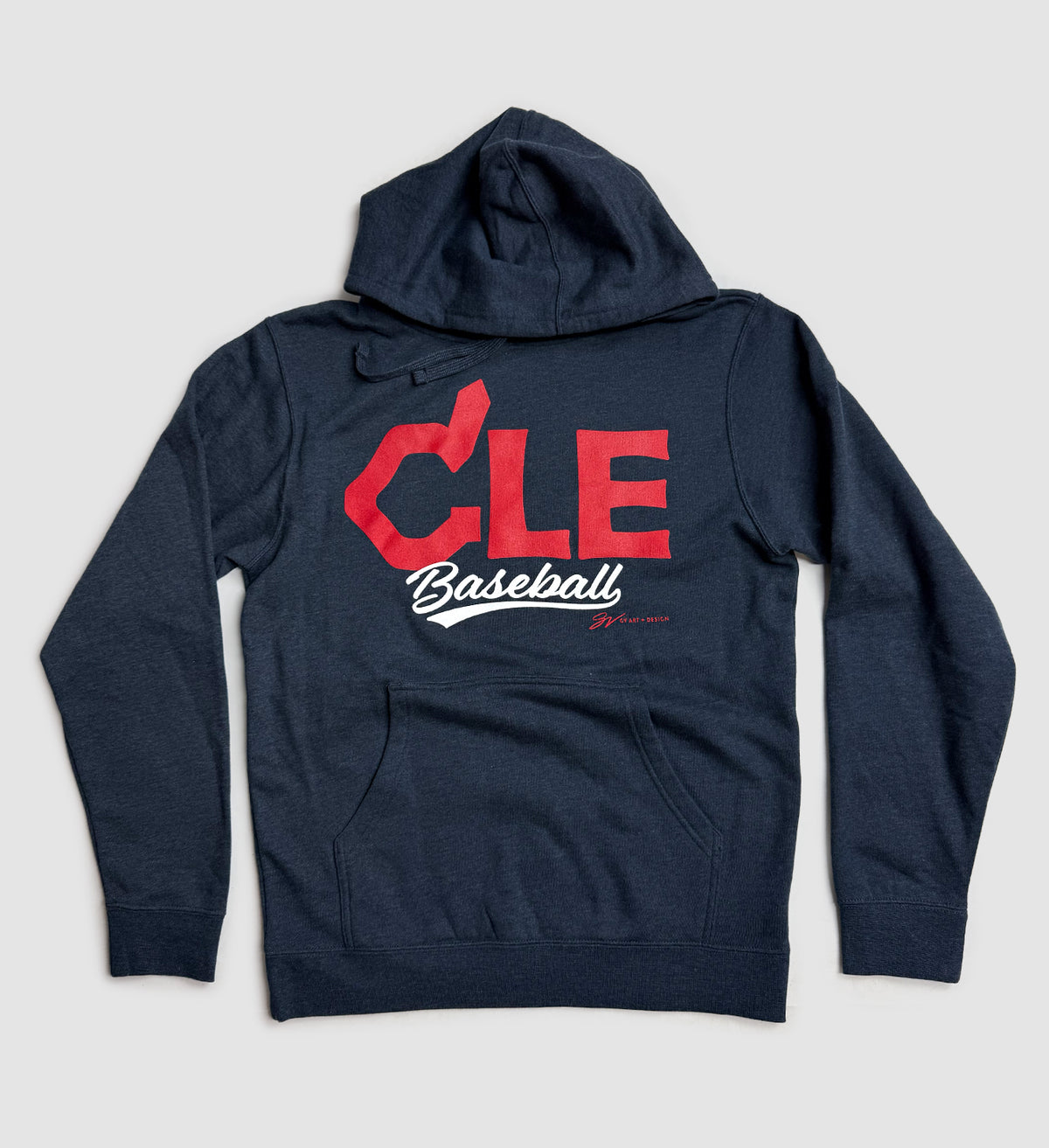 CLE Baseball Feather Hooded Sweatshirt