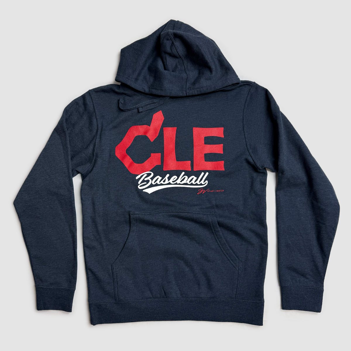 CLE Baseball Feather Hooded Sweatshirt