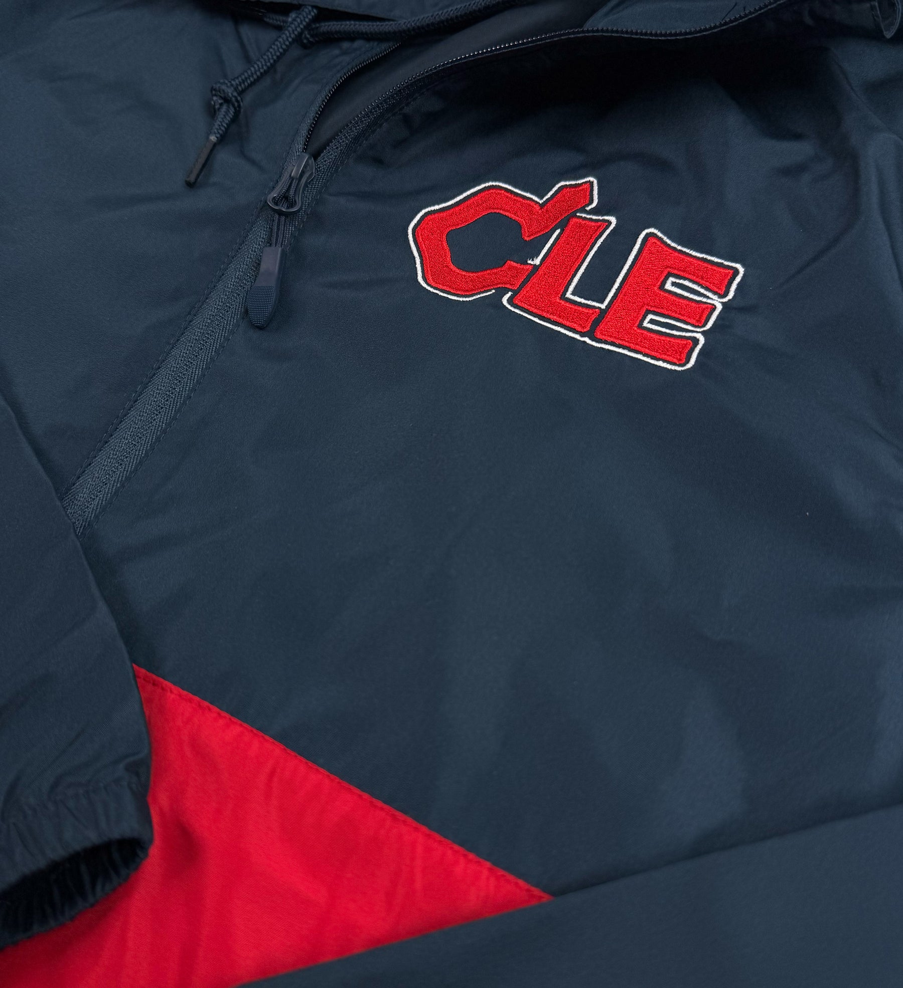CLE Baseball Feather Windbreaker Zip Up