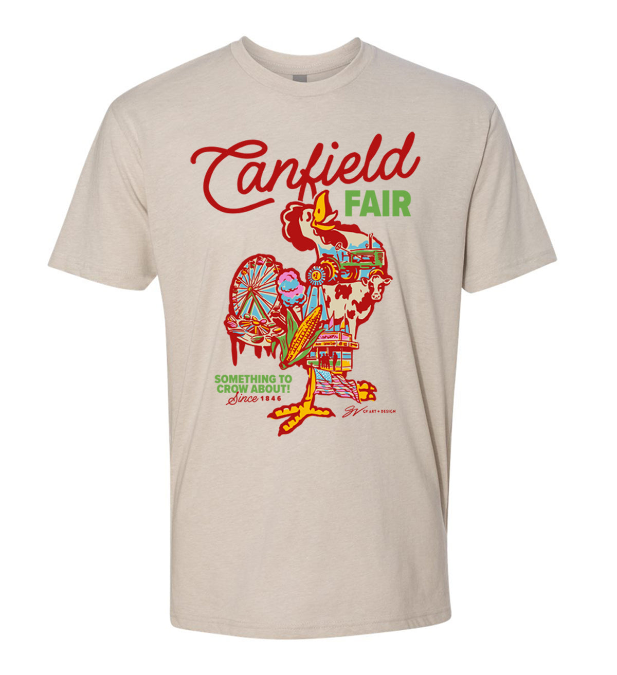 Canfield Fair Something To Crow About T Shirt