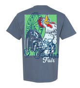 Canfield Fair Rooster Ferris Wheel T Shirt