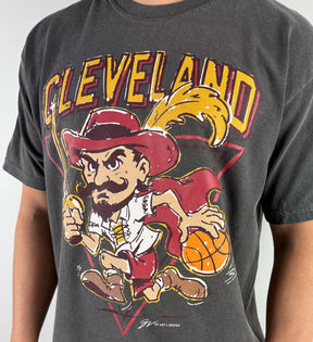 Cleveland Cartoon Basketball T shirt