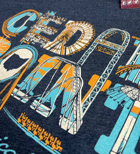 Cedar Point Collage T shirt