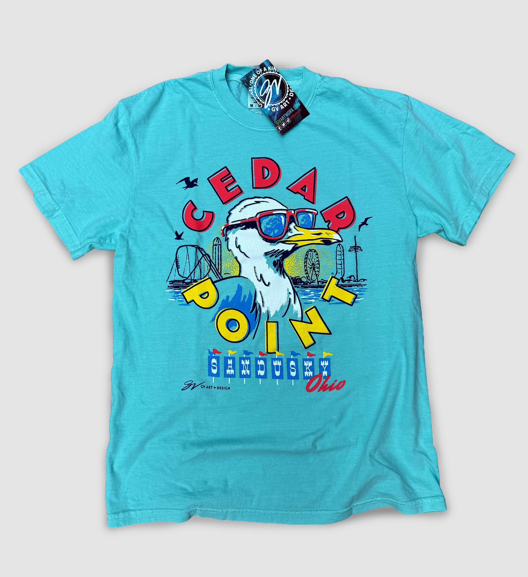Cedar Point Seagull T Shirt