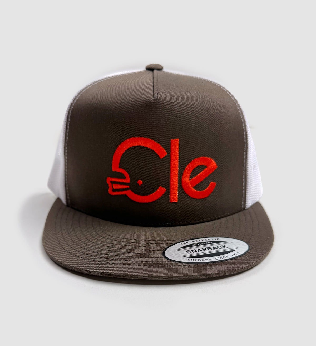 CLE Type Brown Mesh Snap Back