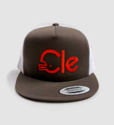 CLE Type Brown Mesh Snap Back