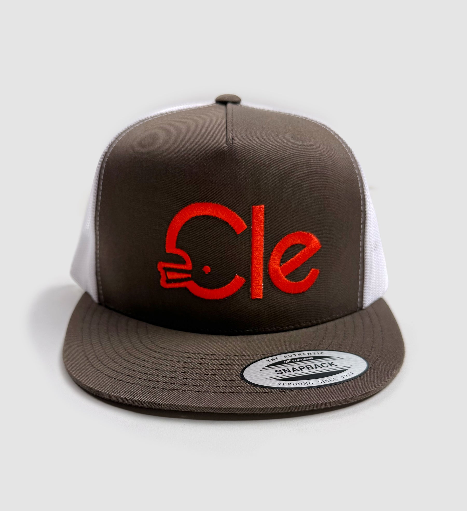 CLE Type Brown Mesh Snap Back