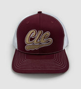 CLE Basketball Maroon Mesh Snap Back