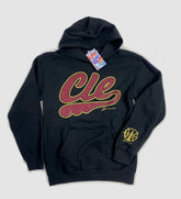 CLE Basketball Script Hooded Sweatshirt