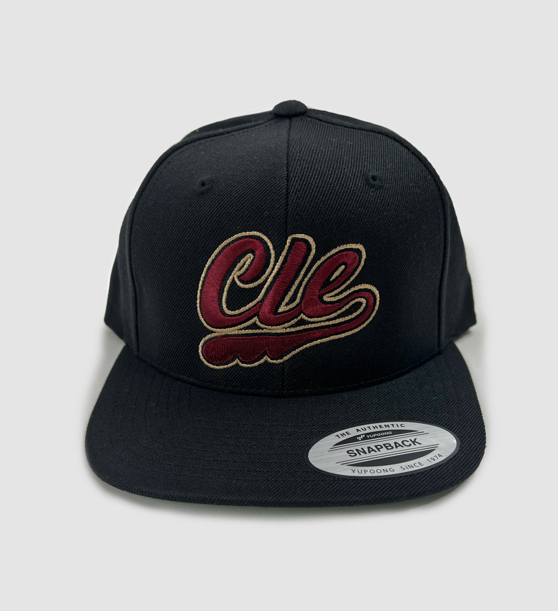 CLE Basketball Black Snap Back