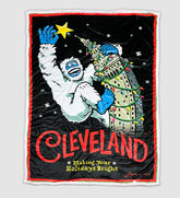 Cleveland Making Your Holidays Bright Blanket