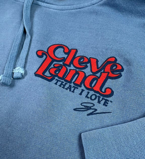 Cleveland Artwork Hooded Sweatshirt